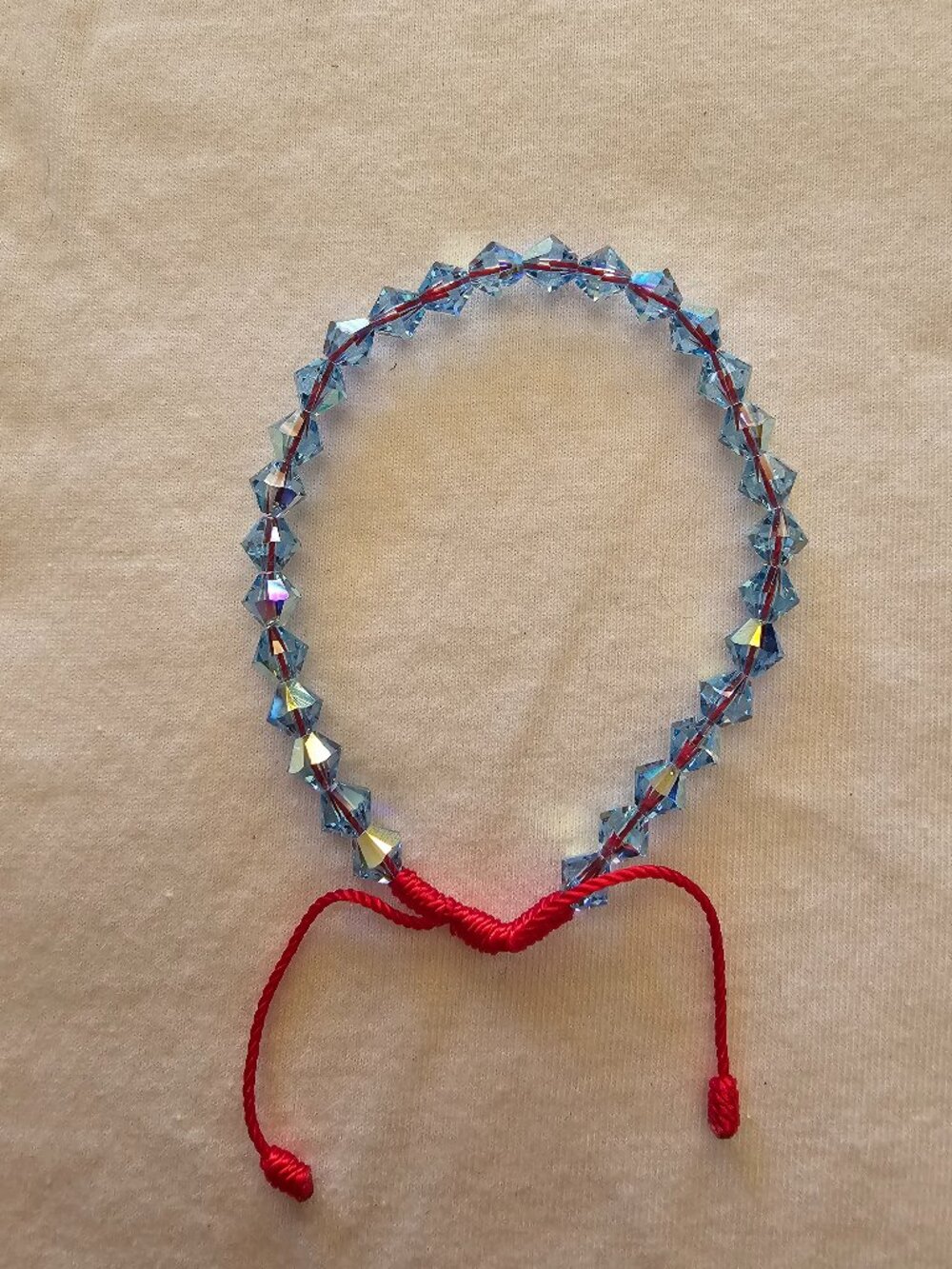 Light Blue Swarovski Crystal Bracelet